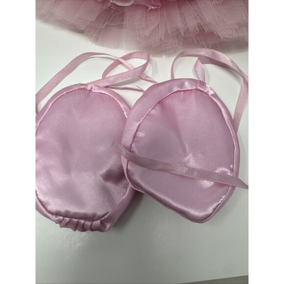 Build A Bear Fairy & Ballerina Dress Costumes Ballet Slippers Panties Hangers - Picture 11 of 16